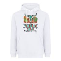 White i do not and will not fear tomorrow Heavyweight Hoodie - MaliasSmallBusiness
