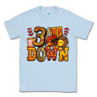 Dusty Blue three up three down softball Classic Tee - Jasminsmagicworld