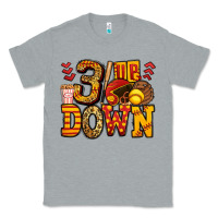 Heather Grey three up three down softball Classic Tee - Jasminsmagicworld