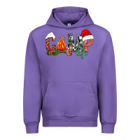 Tulip Christmas camp Urban Hoodie - NancyCooperArtShop