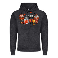 Vintage Black soccer coffee cups Vintage Hoodie - Zillion Design Studio