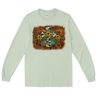 Matcha cross backgraund Long Sleeve Tee - JahusDesignShop