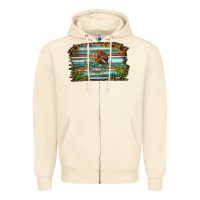 Sandshell cactus turquoise serape leopard mexican flag Zipper Hoodie - Jasminsmagicworld