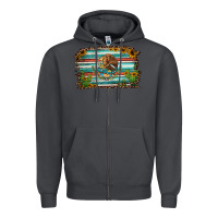 Smoke cactus turquoise serape leopard mexican flag Zipper Hoodie - Jasminsmagicworld