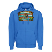 True Royal cactus turquoise serape leopard mexican flag Zipper Hoodie - Jasminsmagicworld
