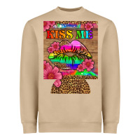 Mushroom lgbtq kiss me  can cooler Heavyweight Sweatshirt - HRA Design Shop