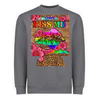 Storm lgbtq kiss me  can cooler Heavyweight Sweatshirt - HRA Design Shop
