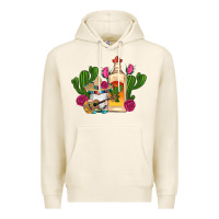 Tofu mexican tequila gnomes guitar roses cactus serape Premium Hoodie - Artiststas