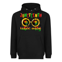 Black juneteenth vibes only Heavyweight Hoodie - MaliasSmallBusiness