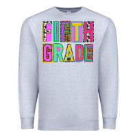 Heather Grey fifth grade Premium Sweatshirt - NancyCooperArtShop