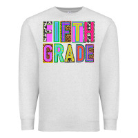 Oatmeal Heather fifth grade Premium Sweatshirt - NancyCooperArtShop