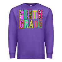 Purple fifth grade Premium Sweatshirt - NancyCooperArtShop