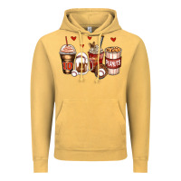 Vintage Mustard baseball coffee cups Vintage Hoodie - Zillion Design Studio