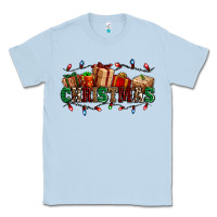 Dusty Blue western christmas gifts Classic Tee - AdoDesignShop