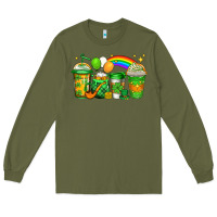 Army Green st patricks coffee Long Sleeve Tee - Jasminsmagicworld