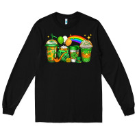 Black st patricks coffee Long Sleeve Tee - Jasminsmagicworld
