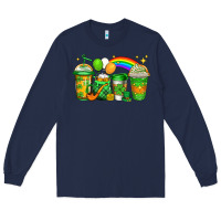 Navy st patricks coffee Long Sleeve Tee - Jasminsmagicworld