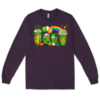 Plum st patricks coffee Long Sleeve Tee - Jasminsmagicworld