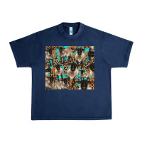 Navy Suffolk sheeps Urban Heavy Tee - BarkalooDesign