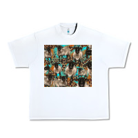 White Suffolk sheeps Urban Heavy Tee - BarkalooDesign