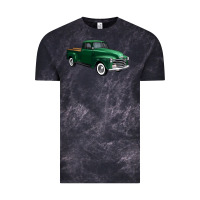 Cloud Black western green truck right 34 view 1 Vintage Tee - FaDigitalArtStudio