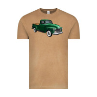 Vintage Camel western green truck right 34 view 1 Vintage Tee - FaDigitalArtStudio