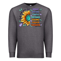 Charcoal Heather you are inspiration Premium Sweatshirt - MaliasSmallBusiness