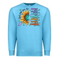 Ocean Blue you are inspiration Premium Sweatshirt - MaliasSmallBusiness