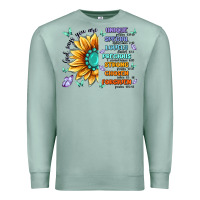 Seafoam you are inspiration Premium Sweatshirt - MaliasSmallBusiness