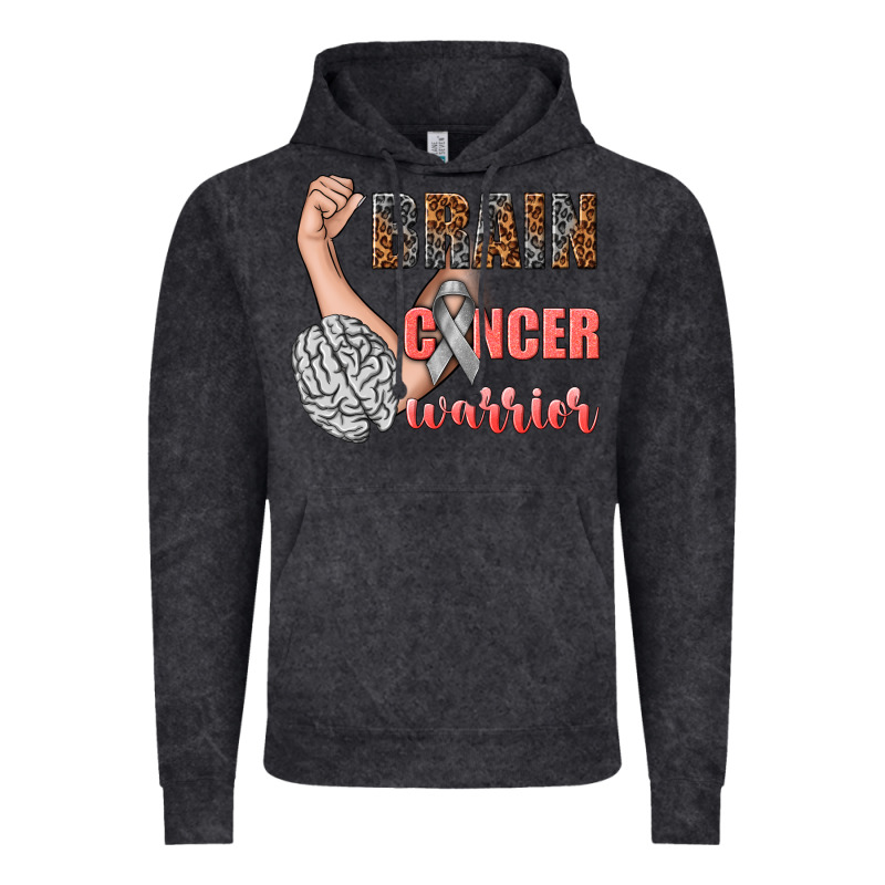 Brain Cancer Warrior Vintage Hoodie by texasbilliewilder | Teevron