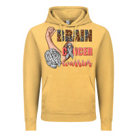 Vintage Mustard brain cancer warrior Vintage Hoodie - texasbilliewilder