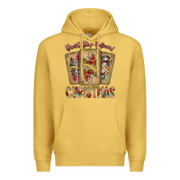Antique Gold dont stop believin christmas Premium Hoodie - SublimationCraftShop