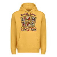 Mustard dont stop believin christmas Premium Hoodie - SublimationCraftShop