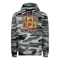 Slate Camo dont stop believin christmas Premium Hoodie - SublimationCraftShop