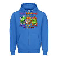 True Royal Hallothanksmas Zipper Hoodie - NancyCooperArtShop
