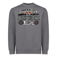 Storm summer night & dirt track lights Heavyweight Sweatshirt - CowhideDigitalArt