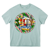 Arona Christmas Jolly Teacher Heavy Core Tee - Artiststas