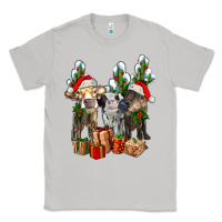 Moon Dust western christmas cows and cactuses Classic Tee - AdoDesignShop