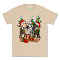 Mushroom western christmas cows and cactuses Classic Tee - AdoDesignShop