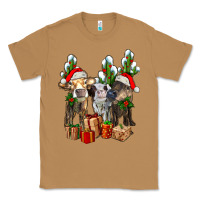 Toasted Coconut western christmas cows and cactuses Classic Tee - AdoDesignShop