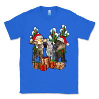 True Royal western christmas cows and cactuses Classic Tee - AdoDesignShop