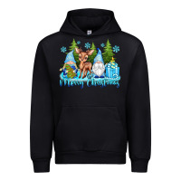 Black merry christmas gnomes Urban Hoodie - texasbilliewilder