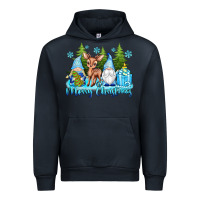 Navy merry christmas gnomes Urban Hoodie - texasbilliewilder
