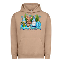 Pigment Burro merry christmas gnomes Urban Hoodie - texasbilliewilder