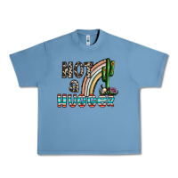 Pebble Blue not a hugger Urban Heavy Tee - CowhideDigitalArt