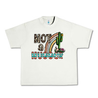 Pistachio not a hugger Urban Heavy Tee - CowhideDigitalArt