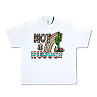 White not a hugger Urban Heavy Tee - CowhideDigitalArt