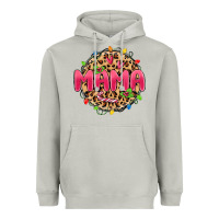 Moon Dust mama christmas lights Heavyweight Hoodie - MaliasSmallBusiness