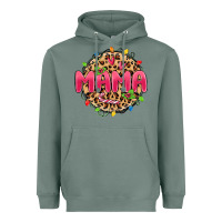 Sage mama christmas lights Heavyweight Hoodie - MaliasSmallBusiness