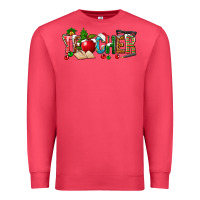 Cardinal christmas teacher Premium Sweatshirt - NancyCooperArtShop